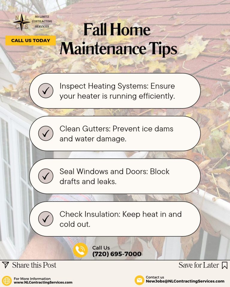 Fall Home  Maintenance Tips